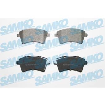 Jeu de 4 plaquettes de frein avant SAMKO OEM 4154210610