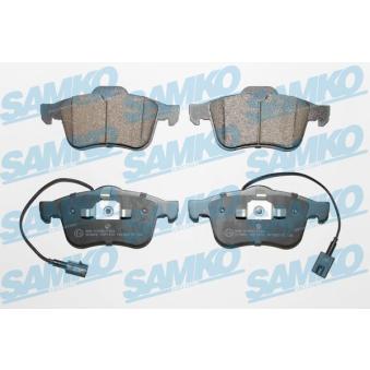 Jeu de 4 plaquettes de frein avant SAMKO [5SP1470]