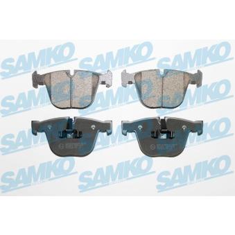 Jeu de 4 plaquettes de frein arrière SAMKO [5SP1473]