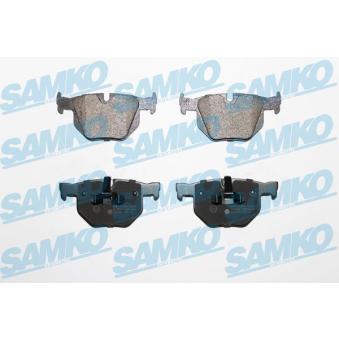 Jeu de 4 plaquettes de frein arrière SAMKO [5SP1476]