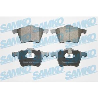 Jeu de 4 plaquettes de frein avant SAMKO [5SP1525]