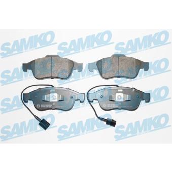Jeu de 4 plaquettes de frein avant SAMKO [5SP1535]