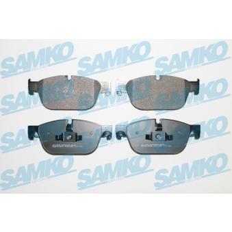 Jeu de 4 plaquettes de frein avant SAMKO [5SP1561]
