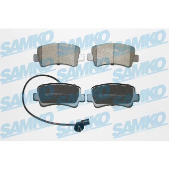 Jeu de 4 plaquettes de frein arrière SAMKO OEM 4406000Q0H