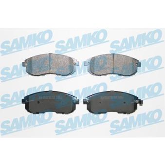 Jeu de 4 plaquettes de frein avant SAMKO [5SP1605]