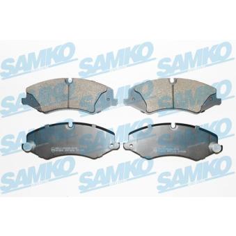 Jeu de 4 plaquettes de frein avant SAMKO [5SP1616]