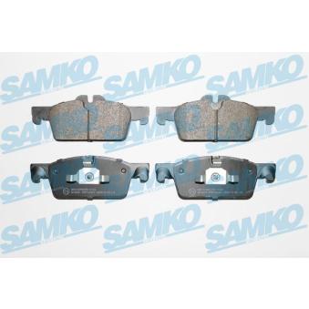 Jeu de 4 plaquettes de frein avant SAMKO OEM 1610103580