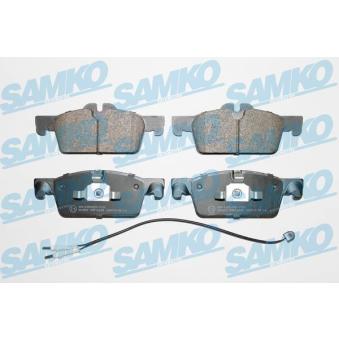 Jeu de 4 plaquettes de frein avant SAMKO OEM 1610103580