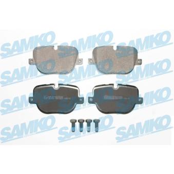Jeu de 4 plaquettes de frein arrière SAMKO OEM LR025739