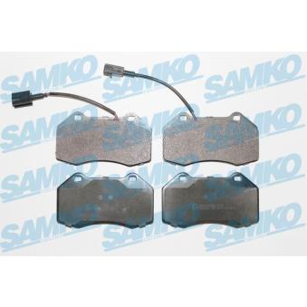 Jeu de 4 plaquettes de frein avant SAMKO [5SP1671]