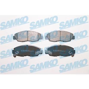Jeu de 4 plaquettes de frein avant SAMKO [5SP1728]