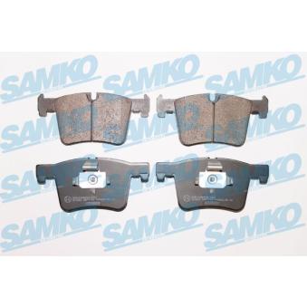 Jeu de 4 plaquettes de frein avant SAMKO [5SP1732]