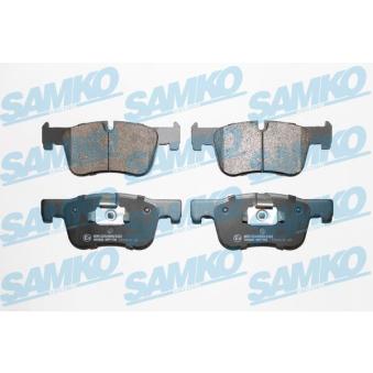 Jeu de 4 plaquettes de frein avant SAMKO OEM 34106884243