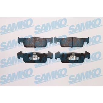 Jeu de 4 plaquettes de frein avant SAMKO OEM 410602396R