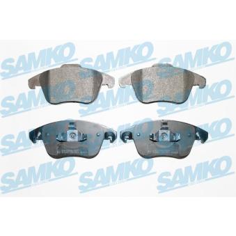 Jeu de 4 plaquettes de frein avant SAMKO OEM 1636411180 Jeu de 4 plaquettes de frein avant SAMKO OEM 1636411180