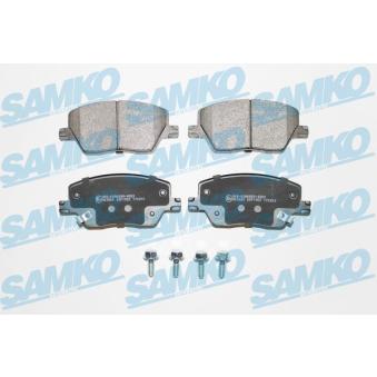 Jeu de 4 plaquettes de frein avant SAMKO [5SP1952]