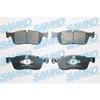 Jeu de 4 plaquettes de frein avant SAMKO OEM LR061373
