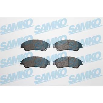 Jeu de 4 plaquettes de frein avant SAMKO [5SP1967]