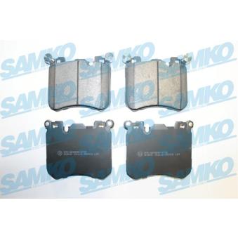 Jeu de 4 plaquettes de frein avant SAMKO [5SP2006]