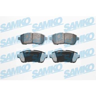 Jeu de 4 plaquettes de frein avant SAMKO OEM AE8Z2001B