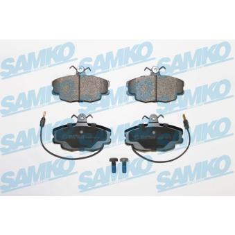 Jeu de 4 plaquettes de frein avant SAMKO OEM 425041 Jeu de 4 plaquettes de frein avant SAMKO OEM 425041