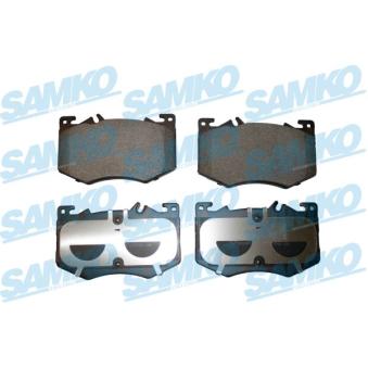 Jeu de 4 plaquettes de frein avant SAMKO OEM 4201103