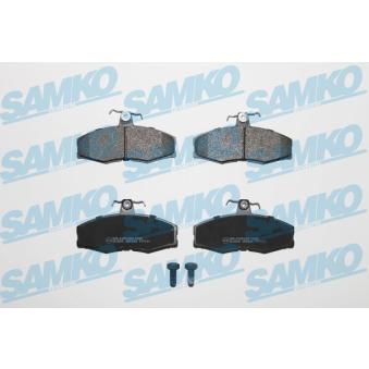 Jeu de 4 plaquettes de frein avant SAMKO [5SP234]