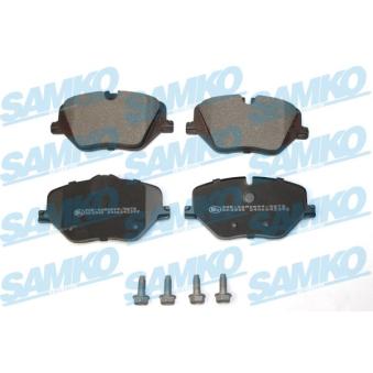 Jeu de 4 plaquettes de frein avant SAMKO 5SP2392 pour MINI MINI COOPER SE - 218cv