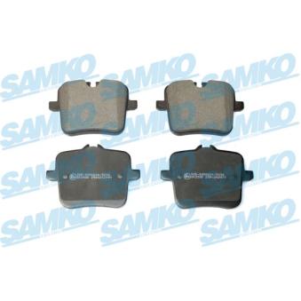 Jeu de 4 plaquettes de frein avant SAMKO [5SP2441]