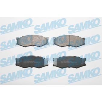 Jeu de 4 plaquettes de frein avant SAMKO [5SP264]