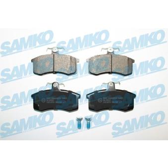 Jeu de 4 plaquettes de frein avant SAMKO [5SP288]