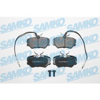 Jeu de 4 plaquettes de frein avant SAMKO [5SP293]
