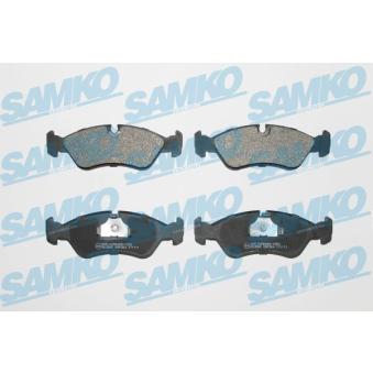 Jeu de 4 plaquettes de frein avant SAMKO [5SP304]