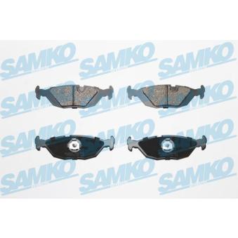 Jeu de 4 plaquettes de frein arrière SAMKO [5SP306]