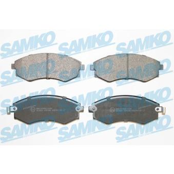 Jeu de 4 plaquettes de frein avant SAMKO [5SP348]