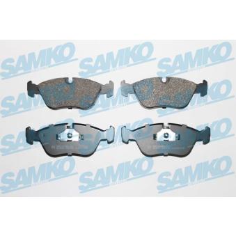 Jeu de 4 plaquettes de frein avant SAMKO OEM 9485593