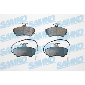 Jeu de 4 plaquettes de frein avant SAMKO [5SP452]
