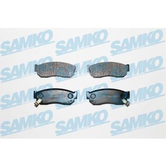 Jeu de 4 plaquettes de frein avant SAMKO [5SP519]