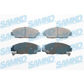Jeu de 4 plaquettes de frein avant SAMKO [5SP567]