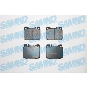 Jeu de 4 plaquettes de frein avant SAMKO [5SP572]