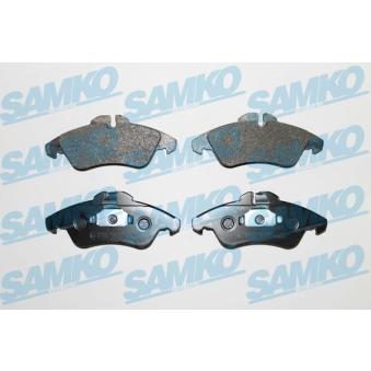 Jeu de 4 plaquettes de frein avant SAMKO [5SP608]