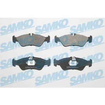 Jeu de 4 plaquettes de frein arrière SAMKO [5SP610]