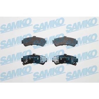 Jeu de 4 plaquettes de frein arrière SAMKO OEM 440660m800 Jeu de 4 plaquettes de frein arrière SAMKO OEM 440660m800