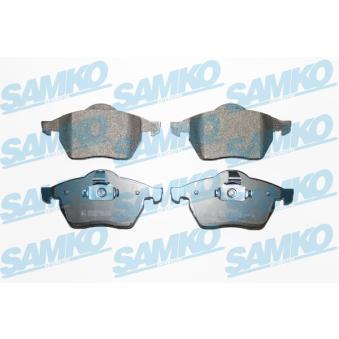 Jeu de 4 plaquettes de frein avant SAMKO [5SP635]