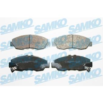 Jeu de 4 plaquettes de frein avant SAMKO OEM 45022S5D405