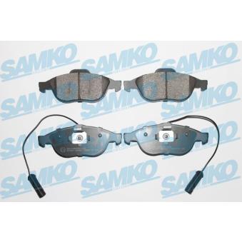 Jeu de 4 plaquettes de frein avant SAMKO OEM 71713144