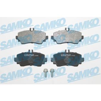 Jeu de 4 plaquettes de frein avant SAMKO OEM 1684200020