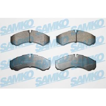 Jeu de 4 plaquettes de frein avant SAMKO OEM 42535791 Jeu de 4 plaquettes de frein avant SAMKO OEM 42535791