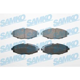 Jeu de 4 plaquettes de frein avant SAMKO [5SP693]