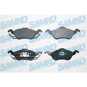 Jeu de 4 plaquettes de frein avant SAMKO [5SP696]
